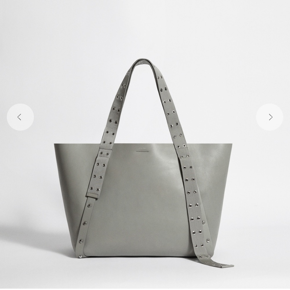 ALL SAINTS sid east leather tote